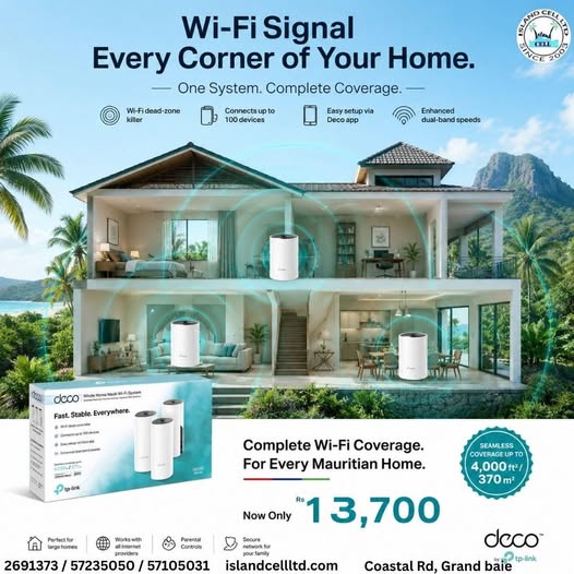 TP-Link Deco M4 AC1200 Whole Home Mesh WiFi System